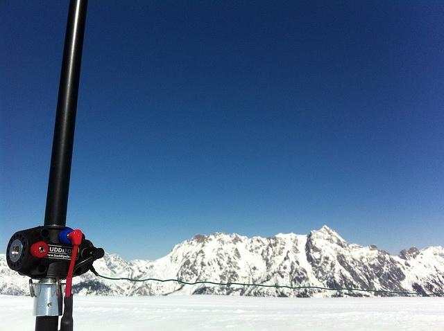 Buddipole Vertical with SB-036 (Birnhorn, 2.634m) in the back