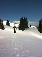 on the way to the 2nd summit