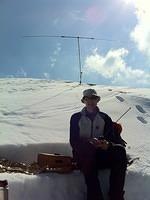 ATN Tom with new Buddipole Dipole in the back