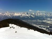 view towards Wolfs home-qth Saalfelden
